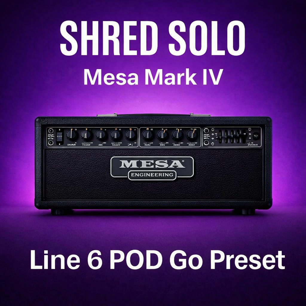 Line6 POD GO β Mesa Boogie Mark IV Preset - Modern Lead Tone