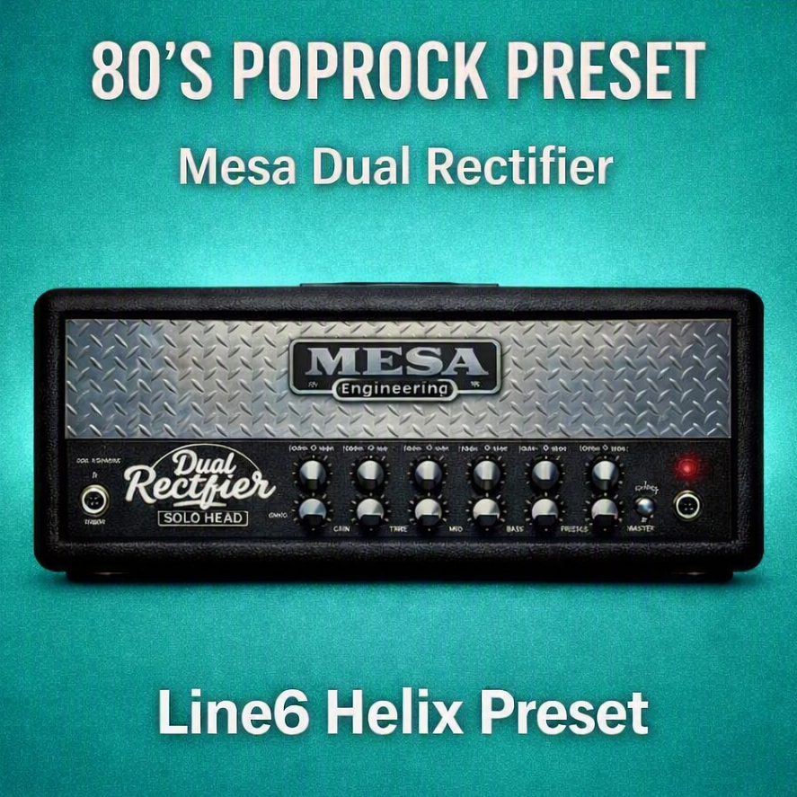 Line6 Helix - 80's Pop Rock Preset