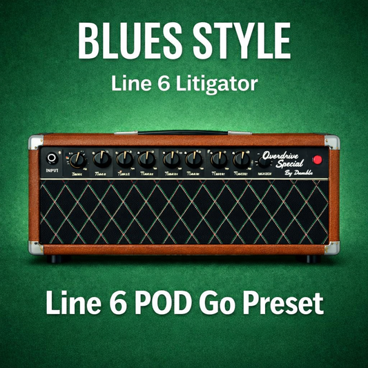 Line6 POD GO - Blues Style Preset