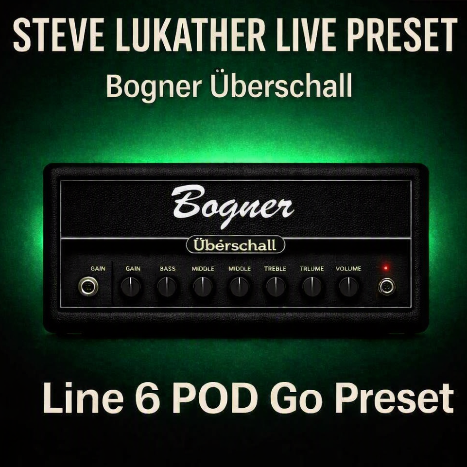 Line6 POD GO - Steve Lukather Live Session Presets