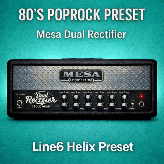 Line6 Helix - 80's Pop Rock Preset