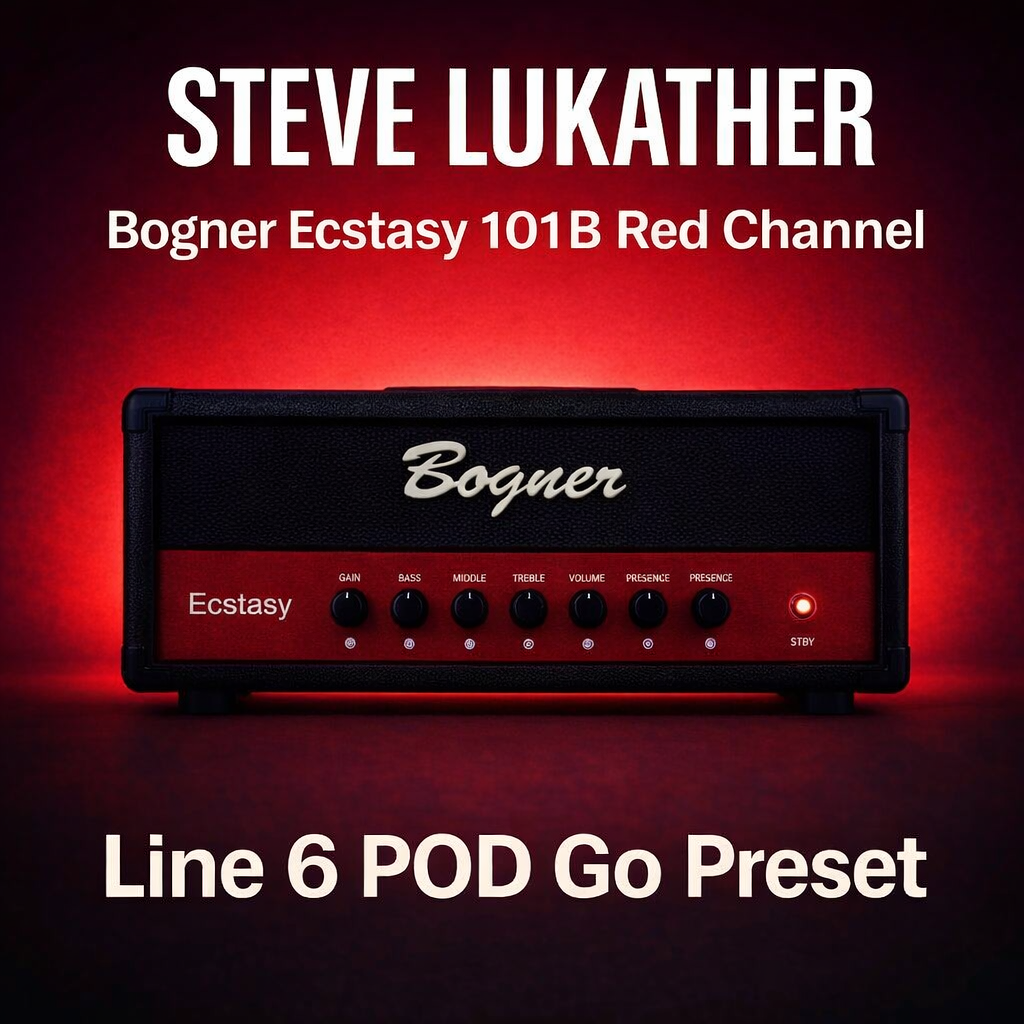 Line6 POD GO - Steve Lukather Style - Bogner Ecstacy