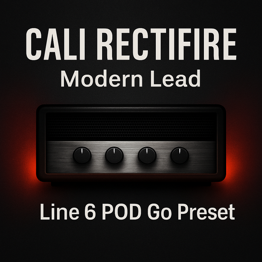 Line6 POD GO – CALI RECTIFIRE Preset - Modern Lead Tone